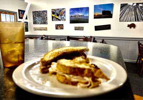 Windowbox Cafe photo show on the wall - Craig A. Shufelt