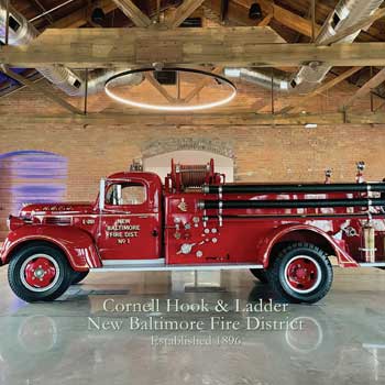 Coeymans Hollow V.F.C. calendar with local advertisers and specifically chosen fire company photos